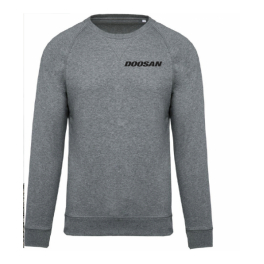 BASIC DOOSAN SWEATSHIRT FOR MEN - GREY