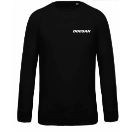 BASIC DOOSAN SWEATSHIRT FOR MEN - BLACK