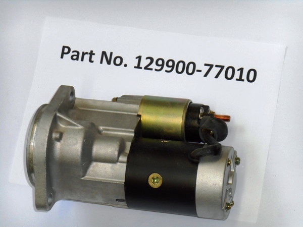 YANMAR STARTER MOTOR (Part No. 129900-77010)