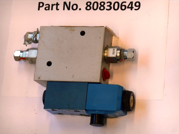 INGERSOL RAND CONTROL BLOCK VALVE (Part No. 80830649)