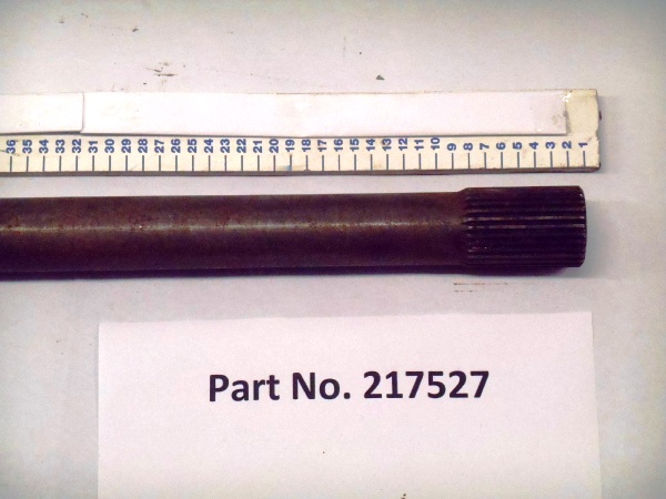 BELL B25D AXLE SIDE SHAFT (Part No. 217527)