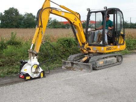 Simex PLB 300 excavator mounted planer