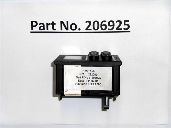 BELL MFA 10 UNIT (B25C) *WITH HOUR METER* Part No. (206925)