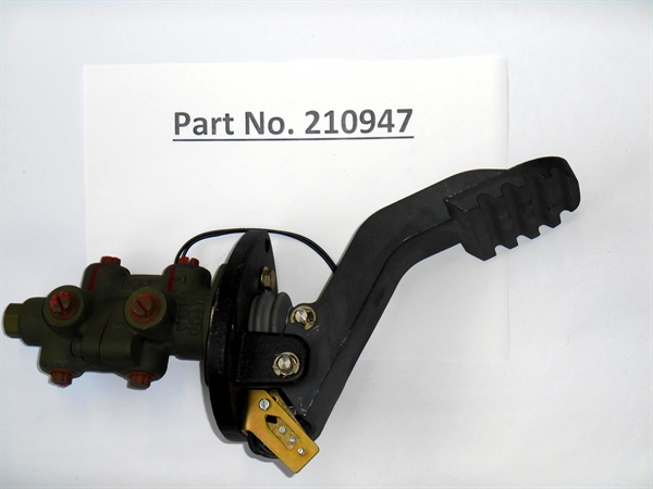 BELL BRAKE PEDAL VALVE: Part No. 210947