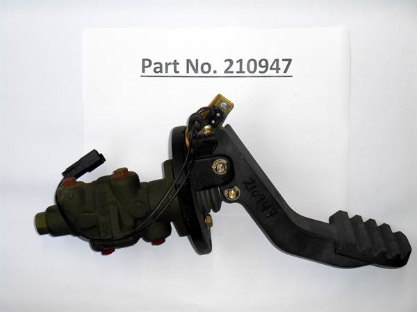 BELL BRAKE PEDAL VALVE: Part No. 210947